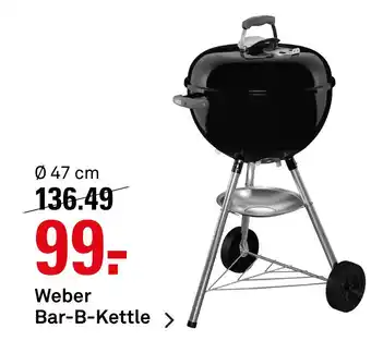 Karwei Weber Bar-B-Kettle aanbieding