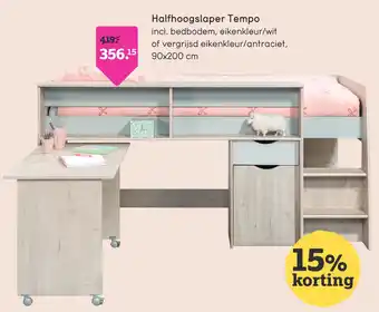 Leen Bakker Halfhoogslaper Tempo aanbieding