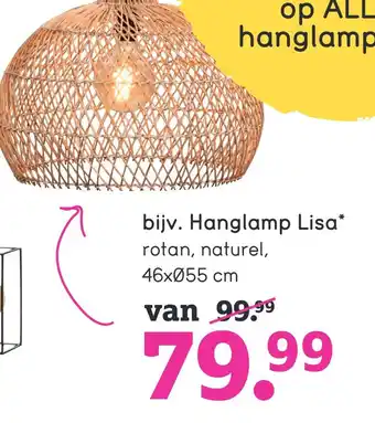 Leen Bakker Hanglamp Lisa* aanbieding