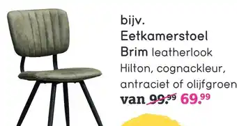 Leen Bakker Eetkamerstoel Brim aanbieding