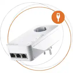 Conrad Devolo magic 2 lan triple eu powerline enkele adapter 2400 mbit/s aanbieding