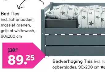 Leen Bakker Bed Ties aanbieding