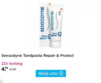 Plein.nl Sensodyne Tandpasta Repair & aanbieding