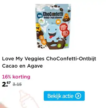 Plein.nl Love My Veggies ChoConfetti-Ontbijt aanbieding