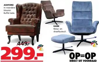 Seats and Sofas KANE aanbieding