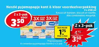 Trekpleister Nestlé pyjamapapje kant & klaar voordeelverpakking aanbieding