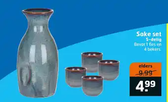 Trekpleister Sake set aanbieding