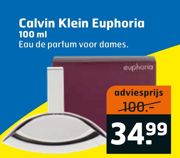 Calvin Klein Euphoria aanbieding bij Trekpleister