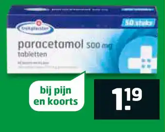 Trekpleister Paracetamol aanbieding