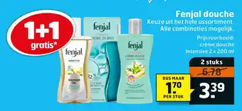 Trekpleister Fenjal douche aanbieding