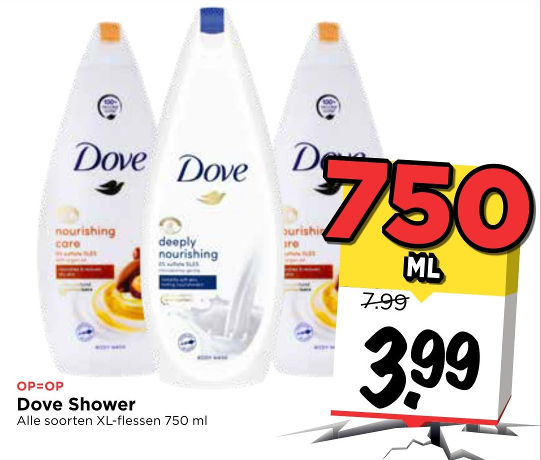 Dove Shower aanbieding bij Vomar