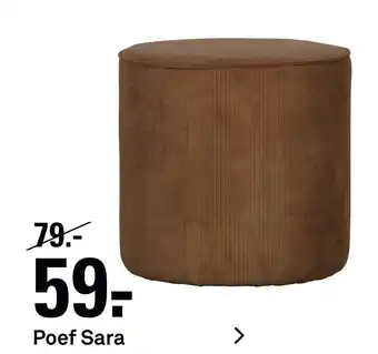 Karwei Poef Sara aanbieding