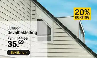 Hubo Outdoor Gevelbekleding aanbieding