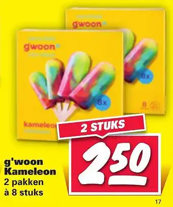 Nettorama g'woon Kameleon aanbieding