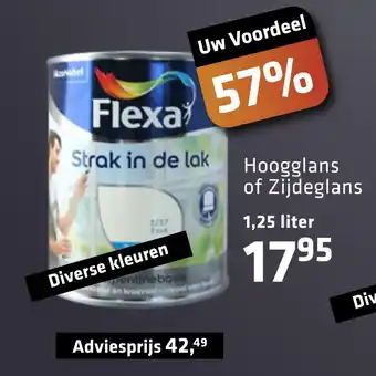 De voordeelmarkt Hoogglans of Zijdeglans aanbieding