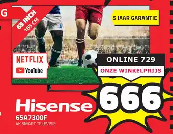 BoXXer Hisense 65A7300F aanbieding