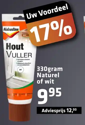 De voordeelmarkt Hout vuller aanbieding