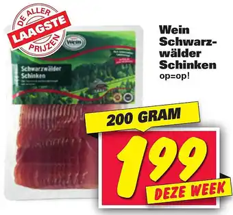 Nettorama Wein Schwarz- wälder Schinken aanbieding