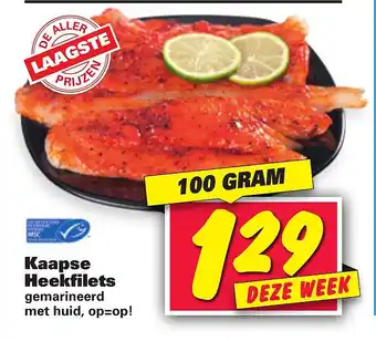 Nettorama Kaapse Heekfilets aanbieding