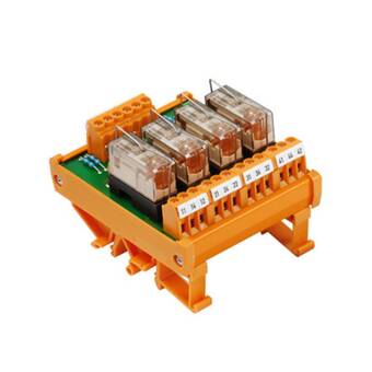 Conrad Weidmüller relaisprintplaat gevuld 1 stuk(s) rsm 4r 24vdc lp gem.- 1x wisselcontact 24 v/dc aanbieding