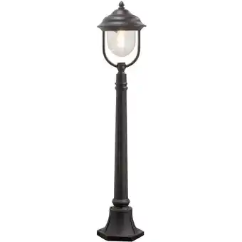 Conrad Staande buitenlamp spaarlamp e27 75 w konstsmide parma 7225-750 zwart aanbieding