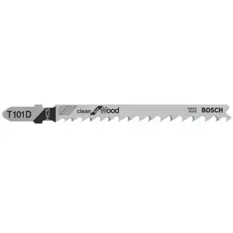 Conrad Bosch accessories 2608630032 decoupeerzaagblad t 101 d, clean for wood, verpakking van 5 stuks 5 stuk(s) aanbieding