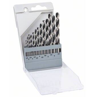 Conrad Bosch accessories 2608577349 metaal-spiraalboorset 1.50 mm, 2 mm, 2.50 mm, 3 mm, 3.50 mm, 4 mm, 4.50 mm, 5 mm, 5.50 mm, 6 mm, aanbieding