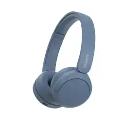 MediaMarkt Sony wh-ch520 blauw – draadloze on-ear koptelefoon aanbieding