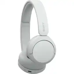 MediaMarkt Sony wh-ch520 wit – draadloze on-ear koptelefoon aanbieding