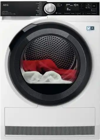 EP Aeg tr9baden 9000 serie absolutecare plus warmtepomp wasdroger 8 kg aanbieding