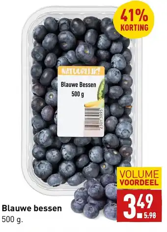 ALDI Blauwe bessen 500 g. aanbieding