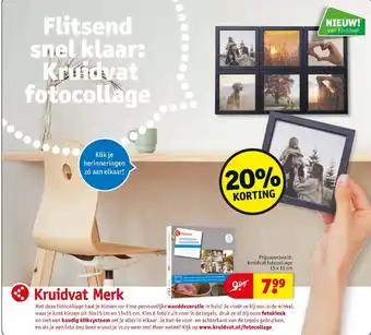 Kruidvat Kruidvat fotocollage aanbieding