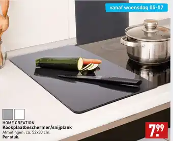 ALDI HOME CREATION Kookplaatbeschermer/snijplank aanbieding