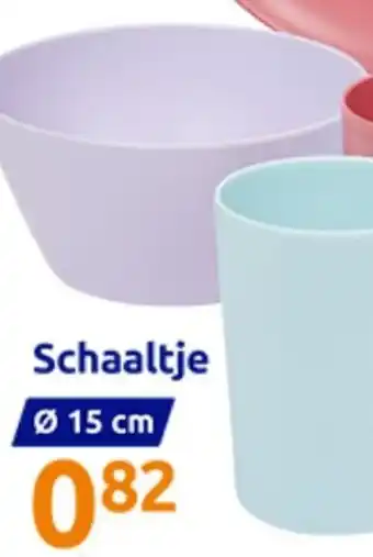 Action Melamine servies Schaaltje Ø 15 cm aanbieding