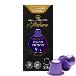Koffievoordeel.nl Gran maestro italiano - lungo intenso - 20 cups aanbieding