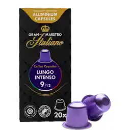Koffievoordeel.nl Gran maestro italiano - lungo intenso - 20 cups aanbieding