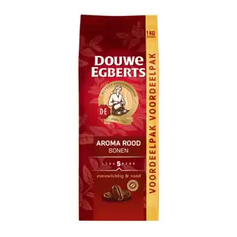 Koffievoordeel.nl Douwe egberts - koffiebonen - aroma rood voordeelpak aanbieding