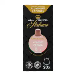 Koffievoordeel.nl Gran maestro italiano - lungo crema - 20 cups aanbieding