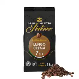 Koffievoordeel.nl Gran maestro italiano - koffiebonen - lungo crema aanbieding