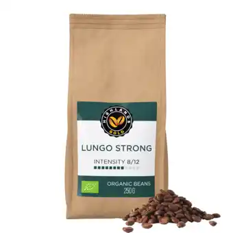 Koffievoordeel.nl Highlands gold - koffiebonen - lungo strong (organic) aanbieding