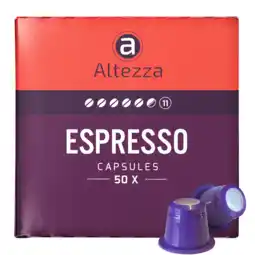 Koffievoordeel.nl Altezza - nespresso compatible - 50 cups aanbieding