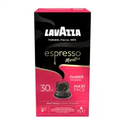 Koffievoordeel.nl Lavazza - espresso classico - 30 cups aanbieding