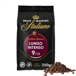 Koffievoordeel.nl Gran maestro italiano - koffiebonen - lungo intenso (250 gram) aanbieding