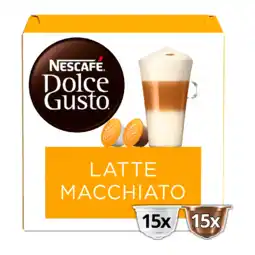 Koffievoordeel.nl Dolce gusto - latte macchiato xl - 15 dg cups aanbieding
