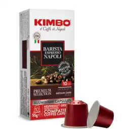 Koffievoordeel.nl Kimbo barista espresso napoli aanbieding