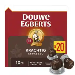 Koffievoordeel.nl Douwe egberts - espresso krachtig - 20 cups aanbieding
