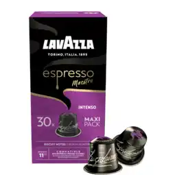 Koffievoordeel.nl Lavazza - espresso intenso - 30 cups aanbieding