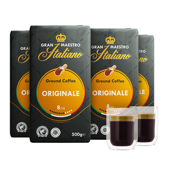 Koffievoordeel.nl Kennismakingspakket gemalen koffie aanbieding