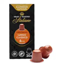 Koffievoordeel.nl Gran maestro italiano - lungo classico - 20 cups aanbieding