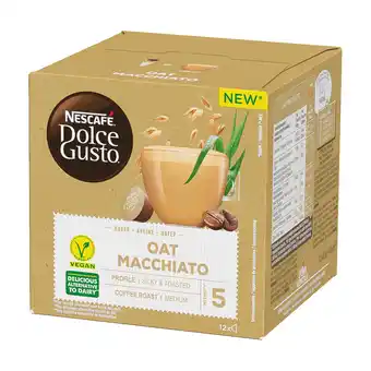 Koffievoordeel.nl Dolce gusto - oat macchiato - 12 dg cups aanbieding